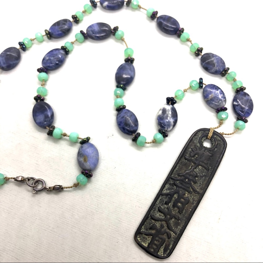 Asian inspired necklace